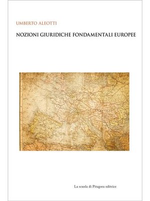 cover image of Nozioni giuridiche fondamentali europee